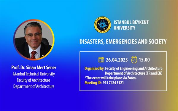 Disasters, Emergencies and Society